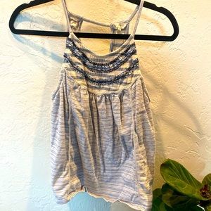 Lucky brand Blue Tanktop